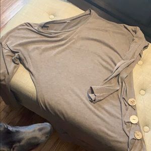 Long sleeved tunic shirt